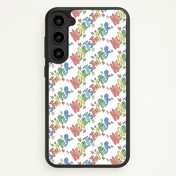 Heart Pattern  - Heartstopper Phone Case for Galaxy S23