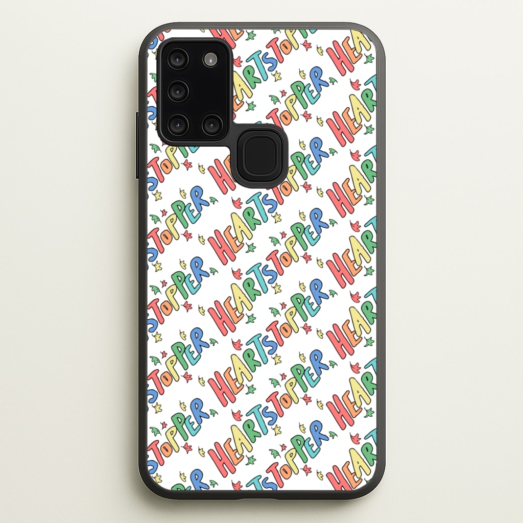 Heart Pattern  - Heartstopper Phone Case for Galaxy A21s