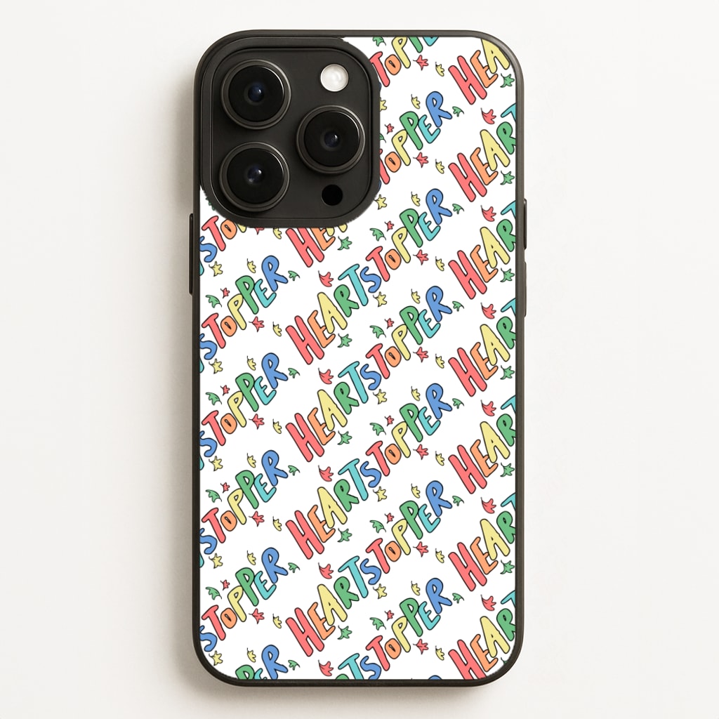 Heart Pattern  - Heartstopper Phone Case for iPhone 12 Pro Max