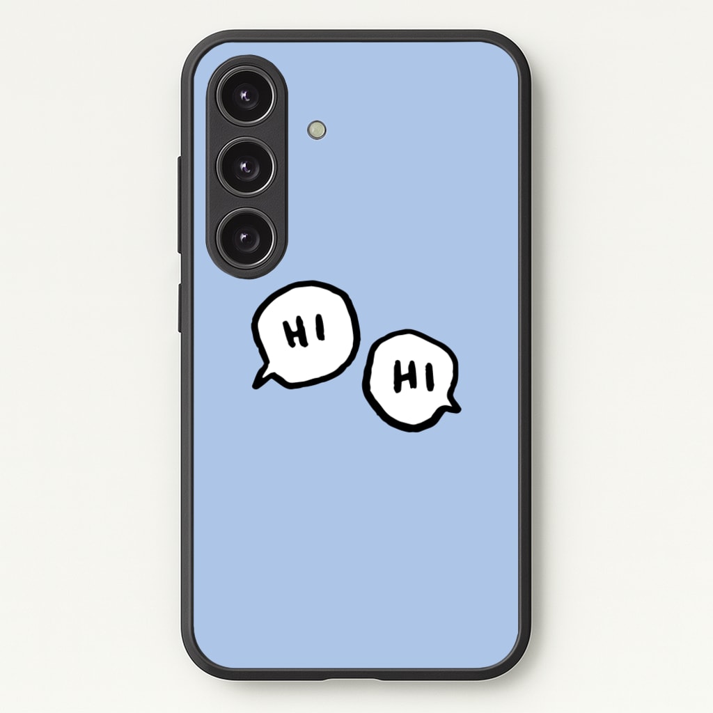 Hi Hi - Heart TV  - Heartstopper Phone Case for Galaxy S24