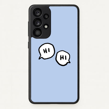 Hi Hi - Heart TV  - Heartstopper Phone Case for Galaxy A53