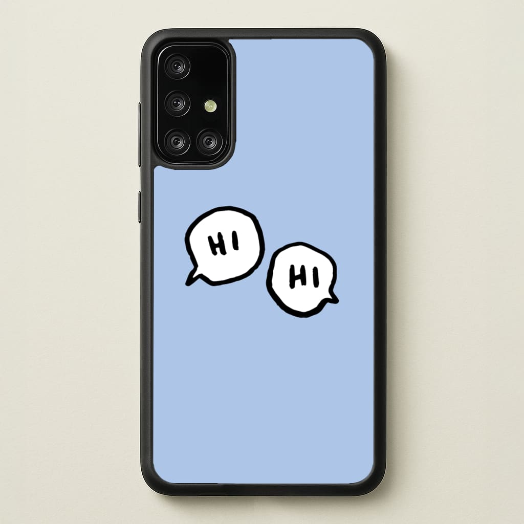 Hi Hi - Heart TV  - Heartstopper Phone Case for Galaxy A71