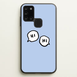 Hi Hi - Heart TV  - Heartstopper Phone Case for Galaxy A21s
