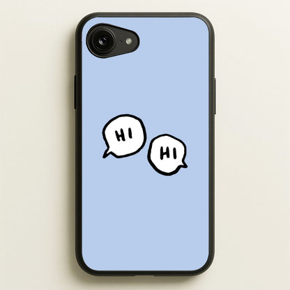Hi Hi - Heart TV  - Heartstopper Phone Case for iPhone 16e