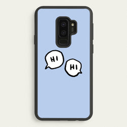 Hi Hi - Heart TV  - Heartstopper Phone Case for Galaxy S9 Plus