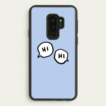 Hi Hi - Heart TV  - Heartstopper Phone Case for Galaxy S9 Plus