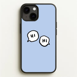 Hi Hi - Heart TV  - Heartstopper Phone Case for iPhone 13