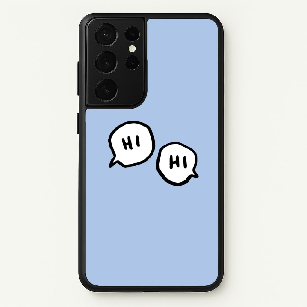 Hi Hi - Heart TV  - Heartstopper Phone Case for Galaxy S21 Ultra