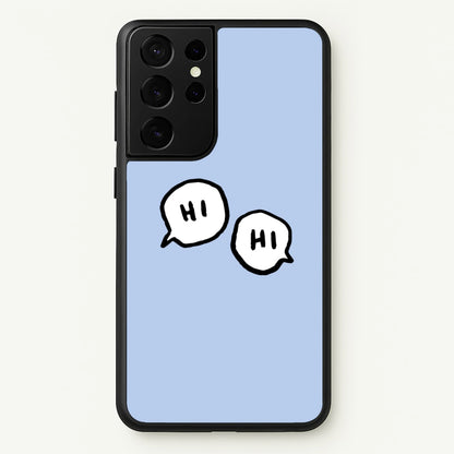 Hi Hi - Heart TV  - Heartstopper Phone Case for Galaxy S21 Ultra