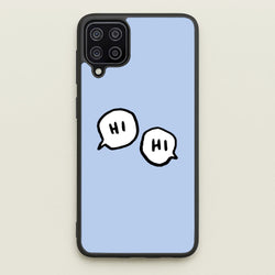 Hi Hi - Heart TV  - Heartstopper Phone Case for Galaxy A12
