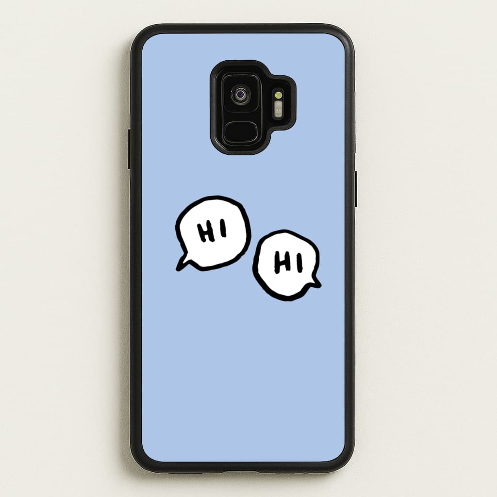 Hi Hi - Heart TV  - Heartstopper Phone Case for Galaxy S9