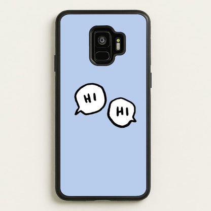 Hi Hi - Heart TV  - Heartstopper Phone Case for Galaxy S9