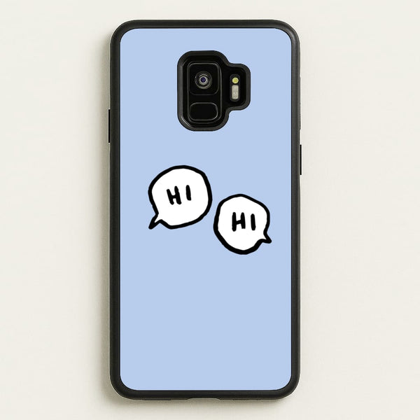 Hi Hi - Heart TV  - Heartstopper Phone Case for Galaxy S9