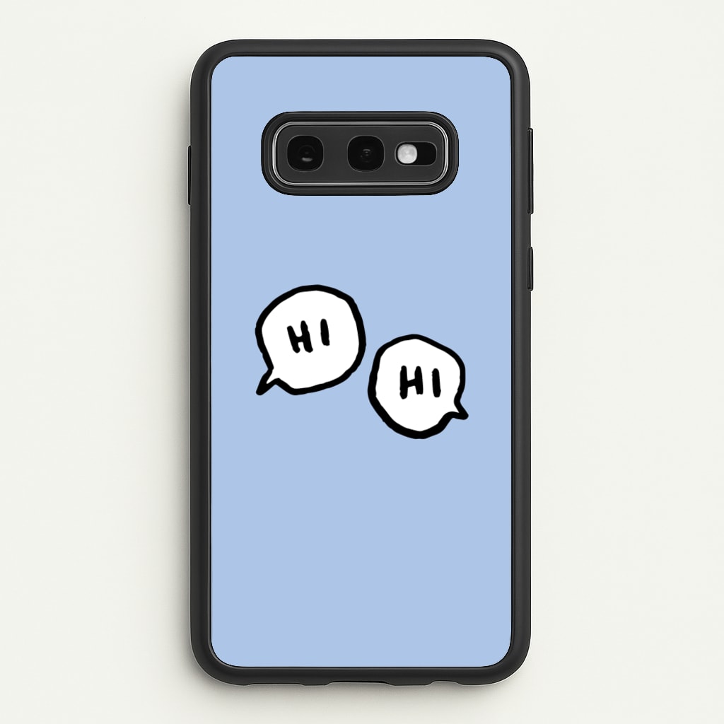 Hi Hi - Heart TV  - Heartstopper Phone Case for Galaxy S10e