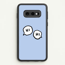Hi Hi - Heart TV  - Heartstopper Phone Case for Galaxy S10e