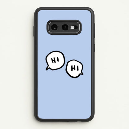 Hi Hi - Heart TV  - Heartstopper Phone Case for Galaxy S10e