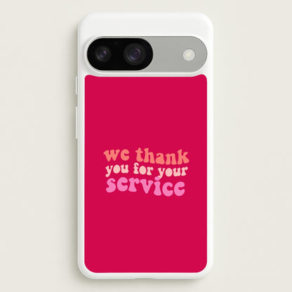 We Thank You For Your Service - Heart TV  - Heartstopper Phone Case for Google Pixel 9 / 9 Pro