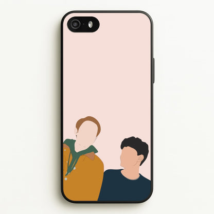 Nick And Charlie - Heart TV  - Heartstopper Phone Case for iPhone 5 / 5s / SE 2016