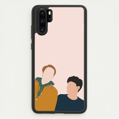 Nick And Charlie - Heart TV  - Heartstopper Phone Case for Huawei P30 Pro