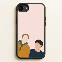 Nick And Charlie - Heart TV  - Heartstopper Phone Case for iPhone 6 / 7 / 8 / SE
