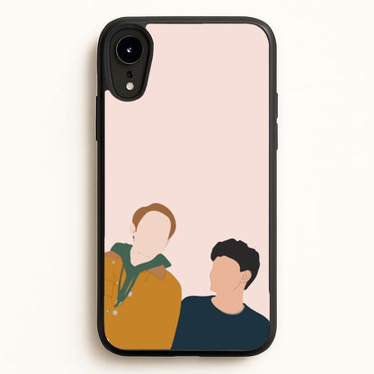 Nick And Charlie - Heart TV  - Heartstopper Phone Case for iPhone XR