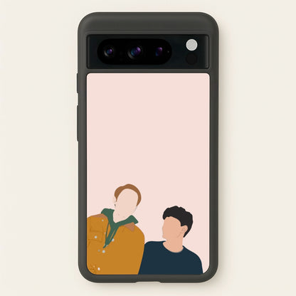 Nick And Charlie - Heart TV  - Heartstopper Phone Case for Google Pixel 8 Pro