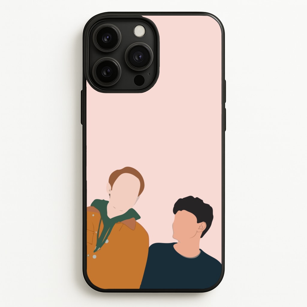 Nick And Charlie - Heart TV  - Heartstopper Phone Case for iPhone 13 Pro Max
