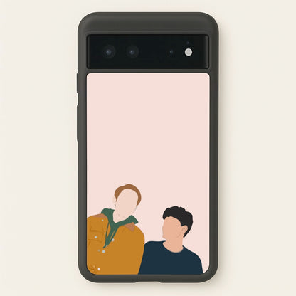 Nick And Charlie - Heart TV  - Heartstopper Phone Case for Google Pixel 6