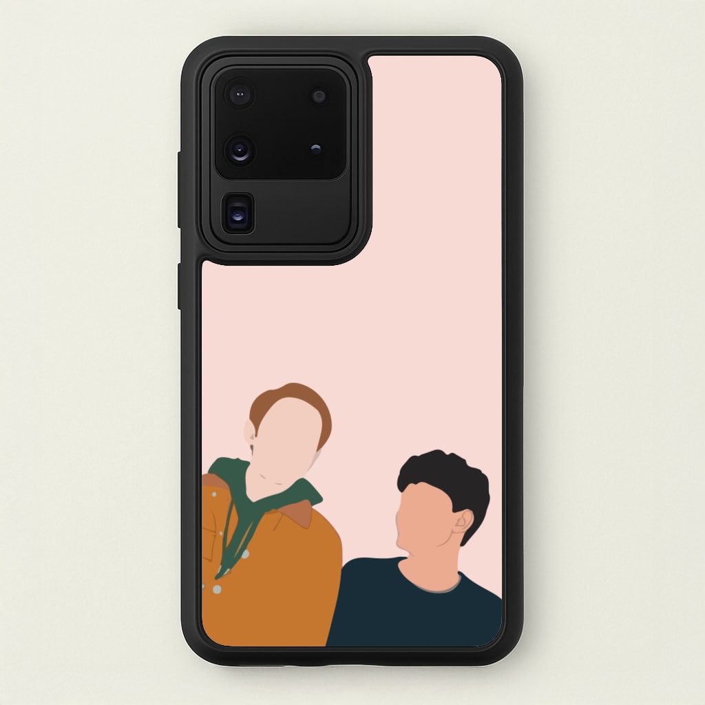 Nick And Charlie - Heart TV  - Heartstopper Phone Case for Galaxy S20 Ultra
