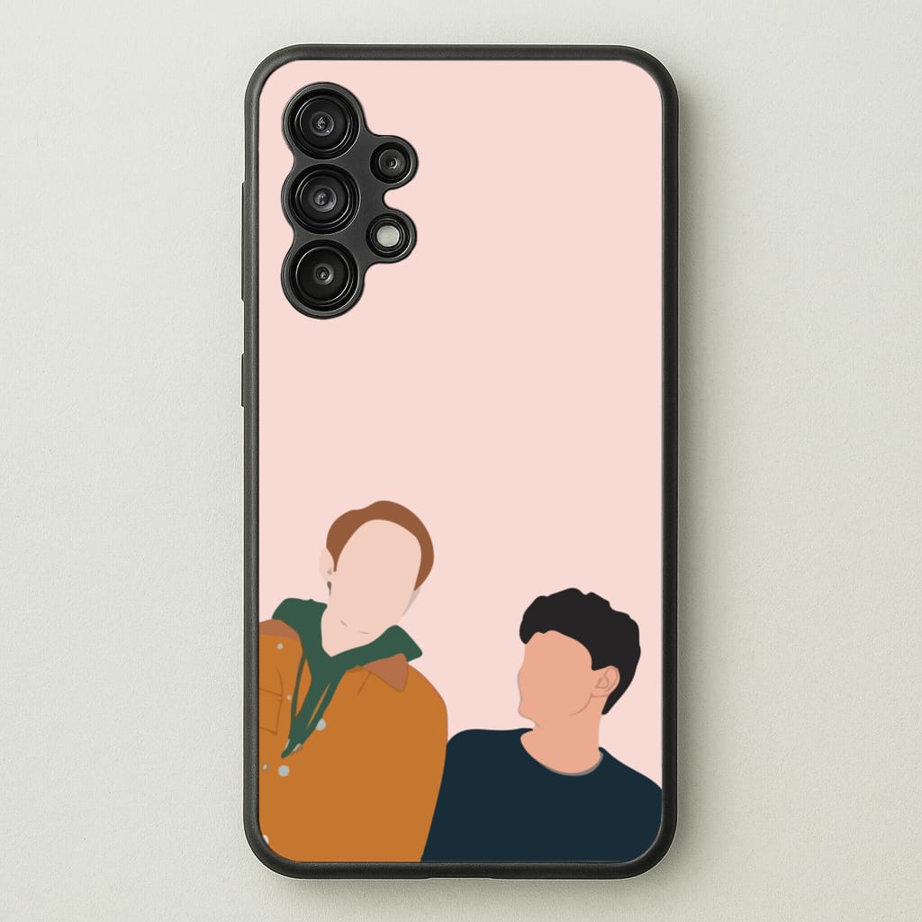Nick And Charlie - Heart TV  - Heartstopper Phone Case for Galaxy A13