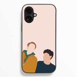 Nick And Charlie - Heart TV  - Heartstopper Phone Case for iPhone 16 Plus