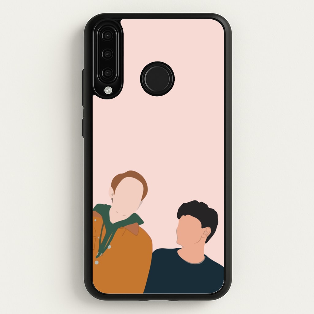 Nick And Charlie - Heart TV  - Heartstopper Phone Case for Huawei P30 Lite