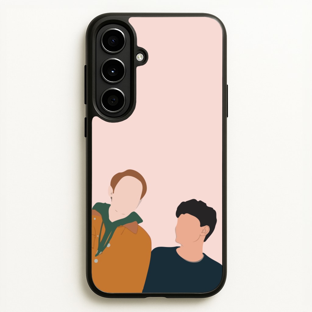 Nick And Charlie - Heart TV  - Heartstopper Phone Case for Galaxy A56