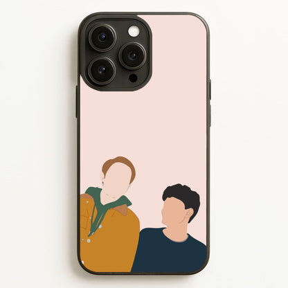 Nick And Charlie - Heart TV  - Heartstopper Phone Case for iPhone 12 Pro Max