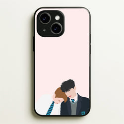 Nick And Charlie School Clothes - Heart TV  - Heartstopper Phone Case for iPhone 15