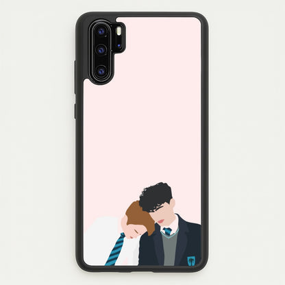 Nick And Charlie School Clothes - Heart TV  - Heartstopper Phone Case for Huawei P30 Pro