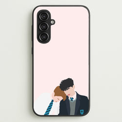Nick And Charlie School Clothes - Heart TV  - Heartstopper Phone Case for Galaxy S23FE