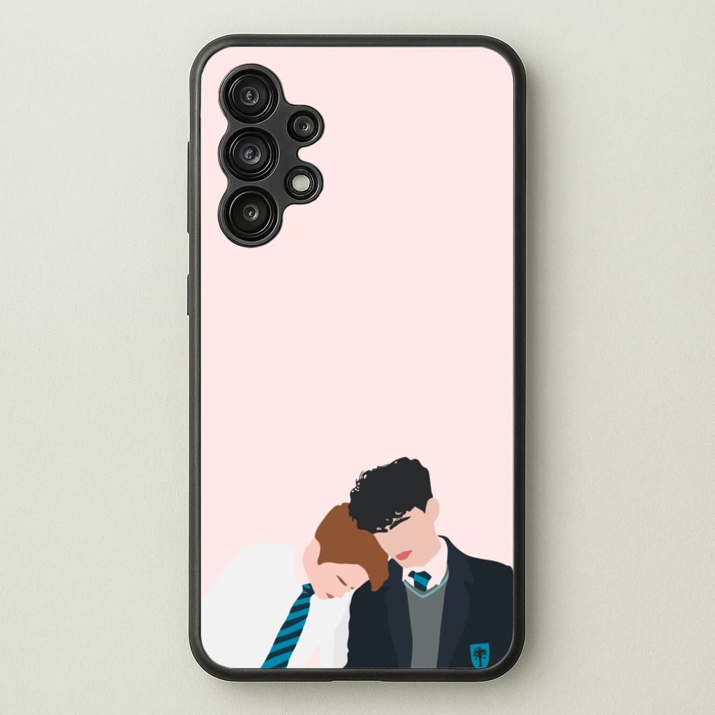 Nick And Charlie School Clothes - Heart TV  - Heartstopper Phone Case for Galaxy A13