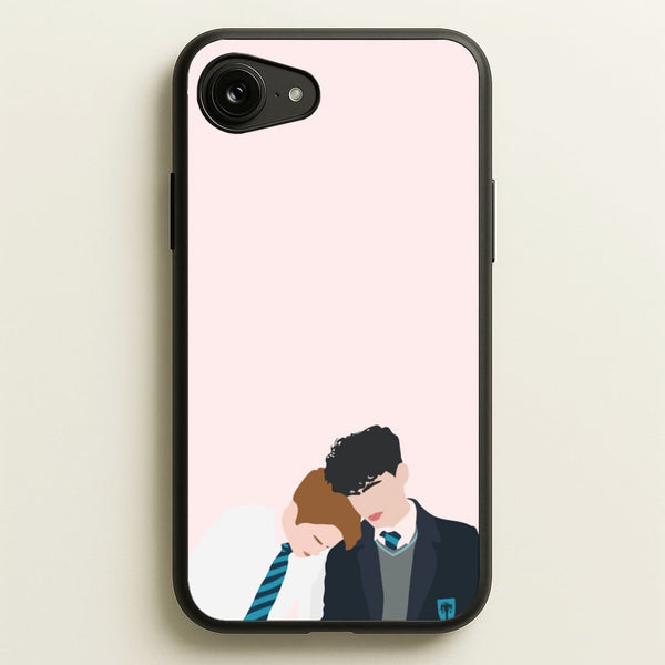 Nick And Charlie School Clothes - Heart TV  - Heartstopper Phone Case for iPhone 16e