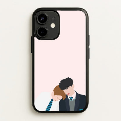 Nick And Charlie School Clothes - Heart TV  - Heartstopper Phone Case for iPhone 12 Mini