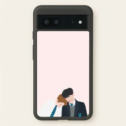 Nick And Charlie School Clothes - Heart TV  - Heartstopper Phone Case for Google Pixel 7