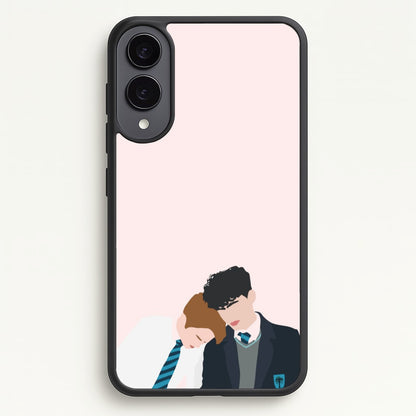 Nick And Charlie School Clothes - Heart TV  - Heartstopper Phone Case for Galaxy S25 Edge