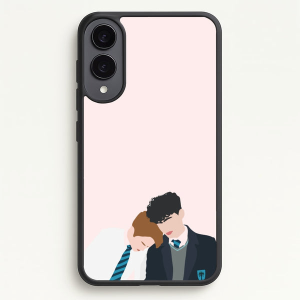 Nick And Charlie School Clothes - Heart TV  - Heartstopper Phone Case for Galaxy S25 Edge
