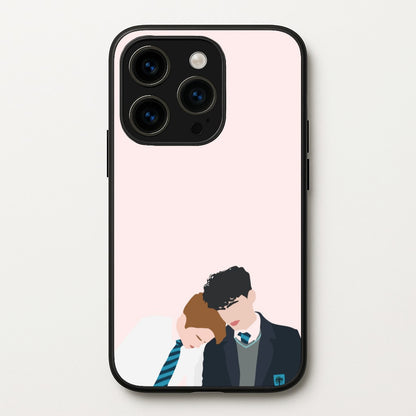 Nick And Charlie School Clothes - Heart TV  - Heartstopper Phone Case for iPhone 14 Pro