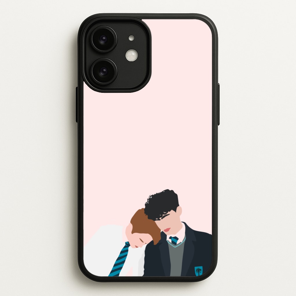 Nick And Charlie School Clothes - Heart TV  - Heartstopper Phone Case for iPhone 11