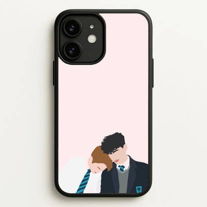 Nick And Charlie School Clothes - Heart TV  - Heartstopper Phone Case for iPhone 11