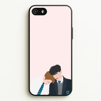 Nick And Charlie School Clothes - Heart TV  - Heartstopper Phone Case for iPhone 5 / 5s / SE 2016
