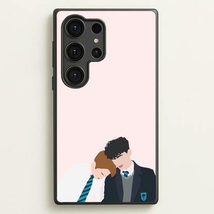 Nick And Charlie School Clothes - Heart TV  - Heartstopper Phone Case for Galaxy S25 Ultra