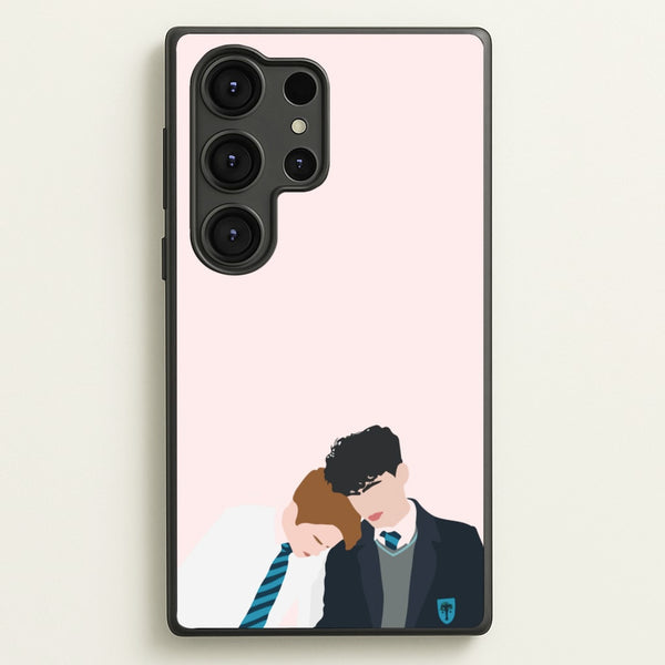 Nick And Charlie School Clothes - Heart TV  - Heartstopper Phone Case for Galaxy S25 Ultra