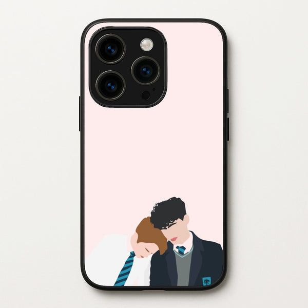 Nick And Charlie School Clothes - Heart TV  - Heartstopper Phone Case for iPhone 15 Pro Max